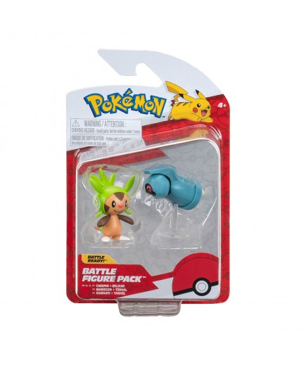 Ігровий набір фігурок Pokemon W16 Чеспін і Белдум PKW3014 Ігровий набір фігурок Pokemon W16 Чеспін і Белдум PKW3014