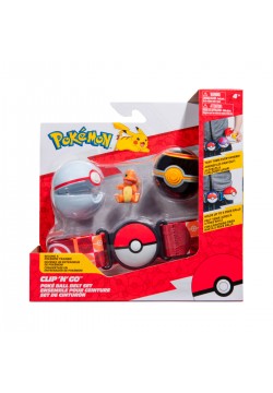 Ігровий набір Pokemon W14 Пояс з покеболами Чармандер PKW3163