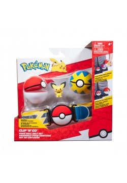 Ігровий набір Pokemon W14 Пояс з покеболами Пічу PKW3643