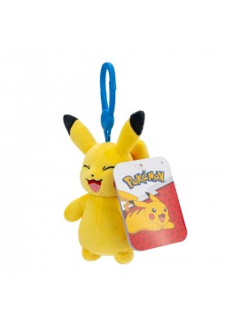 Іграшка м'яка на кліпсі Pokemon W11 Пікачу PKW3654