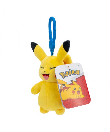Іграшка м'яка на кліпсі Pokemon W11 Пікачу PKW3654 Іграшка м'яка на кліпсі Pokemon W11 Пікачу PKW3654