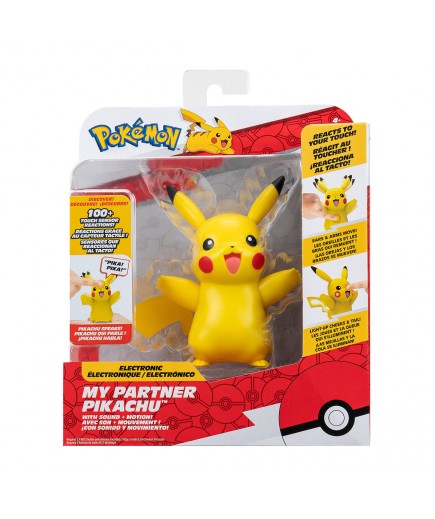 Іграшка інтерактивна Pokemon Мій друг Пікачу 11см PKW3901 Іграшка інтерактивна Pokemon Мій друг Пікачу 11см PKW3901