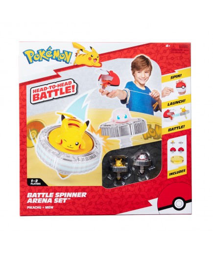 Ігровий набір Pokemon Подвійний батл Пікачу та М'ю PKW4403 Ігровий набір Pokemon Подвійний батл Пікачу та М'ю PKW4403