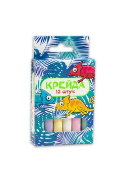Крейда кольорова Strateg 12шт 50106
