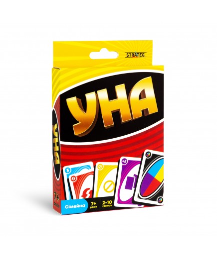Гра настільна Strateg УНА Сlassic 30447 Гра настільна Strateg УНА Сlassic 30447