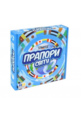 Гра настільна Strateg Прапори світу 30445 - 