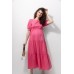Сукня для вагітних і годування S-L Юла мама PARIS DR-22.132 -рожевий