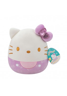 Игрушка мягкая Squishmallows Хэллоу Китти в пурпурном 20см SQSN00499 - 
