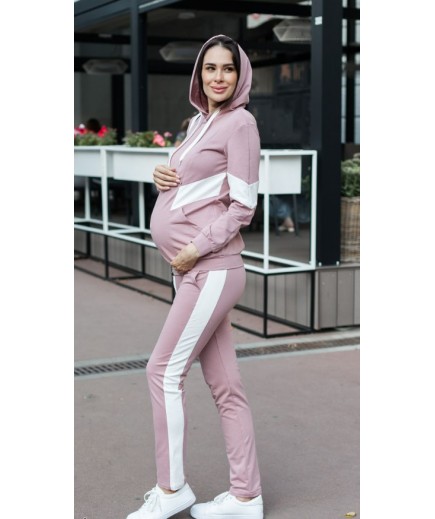 Костюм спортивний для вагітн. і годуюч. (толстовка+штани) S-XL Юла мама Deniza ST-30.013 -синій