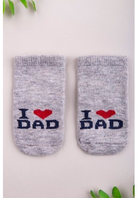 Шкарпетки "Я люблю папу" 0-6 Twins Baby 1416 - 