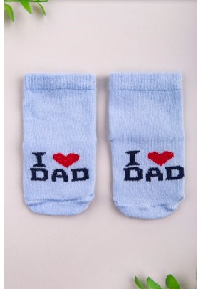 Шкарпетки "Я люблю тата" 0-1 Twins Baby 1416 - 