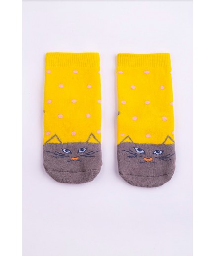 Шкарпетки махрові Gabbi NSD-117 (90117) -жовтий