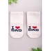 Шкарпетки "Я люблю тата" 0-6 Twins Baby 1416