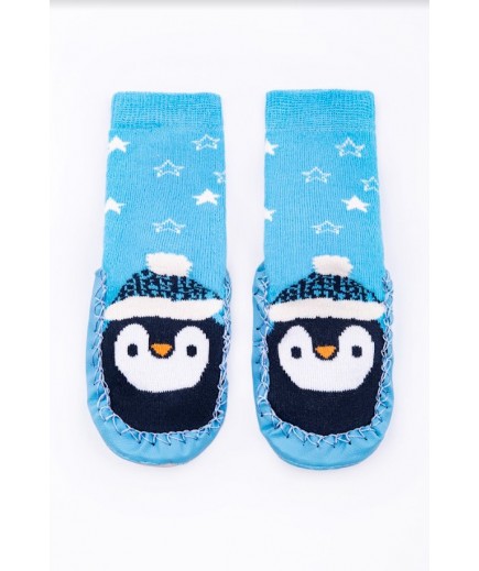 Шкарпетки з підошвою махра 20-25 Flavien 1034 -блакитний