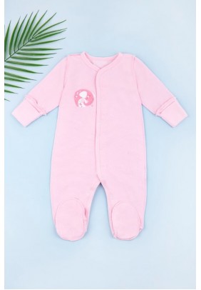 Комбінезон для новонароджених 56-68 Фламинго 365-047 -рожевий