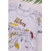 Піжама (футболка+штани) 80-92 Фламинго 613-009 -сірий