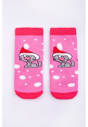Шкарпетки махрові Gabbi NSD-136 (90136) -рожевий