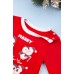 Комплект Marry Christmas (боді+штани+шапка) 3-12 TO 415 -червоний