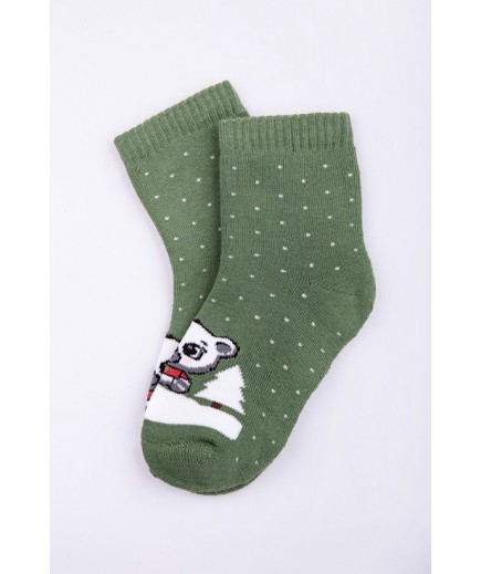 Шкарпетки махрові Gabbi NSD-258 (90258) -зелений