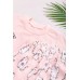 Піжама (футболка+штани) 80-98 Фламинго 109-027-персиковий