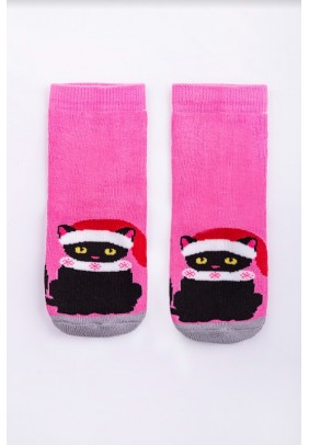 Шкарпетки махрові Gabbi NSD-270 (90270) -рожевий