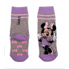 Носки с тормозами Minnie Disney 1шт MN17068-Серый/сиреневый