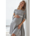 Комплект для вагітних та годування (нічна сорочка+халат) 42-52 Tobe 4299041