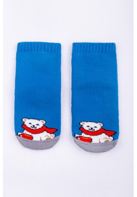 Шкарпетки махрові Gabbi NSD-372 (90372) -синій - 