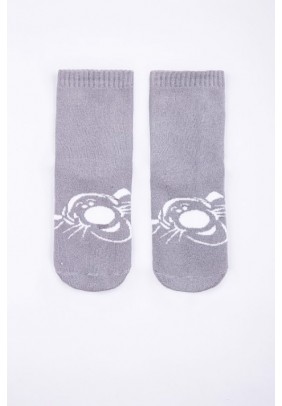 Шкарпетки махрові Gabbi NSD-298 (90298) -сірий - 