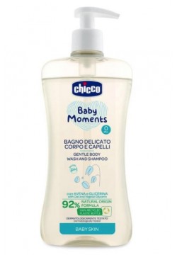 Гель-шампунь Chicco Baby Moments 500мл 10594.00