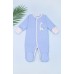 Комбінезон для новонароджених 56-68 Фламинго 365-047 -блакитний