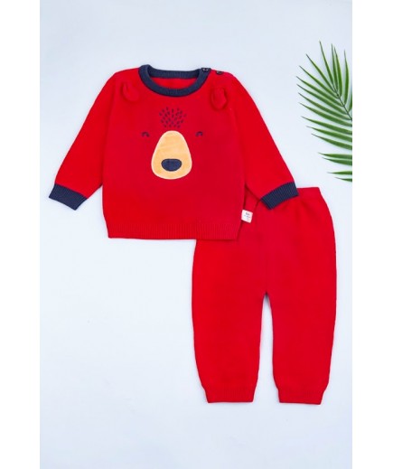 Комплект для дітей (светр+штани) в\'язаний 62-80 KO 21HM036/B61036