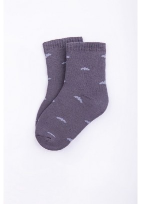 Шкарпетки махрові Gabbi NSD-293 (90293) -сірий - 