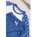 Піжама (футболка довг. рук+штани) 104-110 ТО 7203- синій