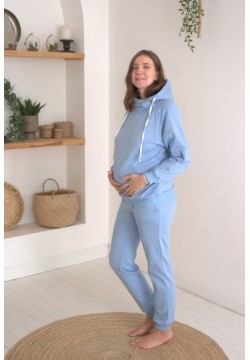 Костюм спортивный для беременных и кормления (толстовка+штаны) 42-52 Мамин Дом OG-082022