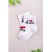 Шкарпетки "Я люблю маму" 0-6 Twins Baby 1416