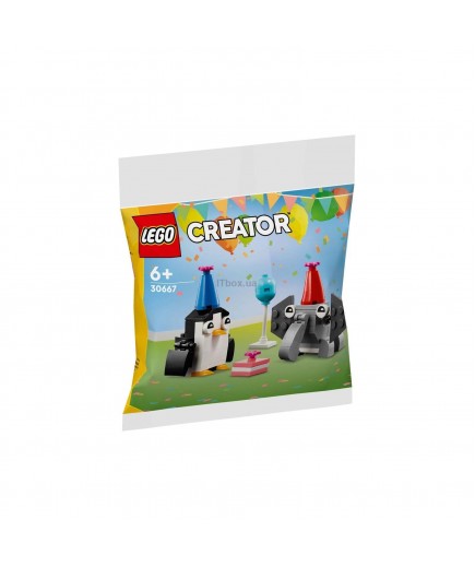 Конструктор Lego Creator Вечірка тваринок 72дет 30667 Конструктор Lego Creator Вечірка тваринок 72дет 30667