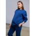 Костюм спортивний для вагітних та годування (толстовка+штани) S-XL Юла мама VIENO ST-42.011 -синій фото 6