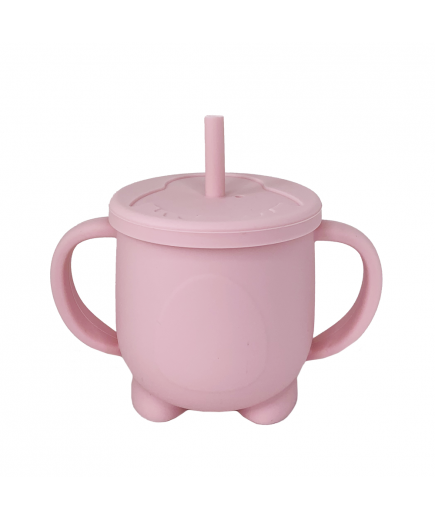 Чашка-непроливайка Мегазайка 200мл 0302-Рожевий
