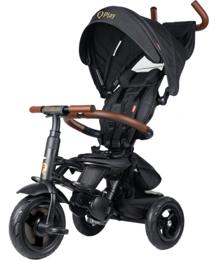 Велосипед Qplay Rito Deluxe Black S380-17RitoDeluxeBlack