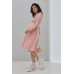 Сукня для вагітних та годування S-XL Юла мама MAGNOLIA DR-30.091 -рожевий