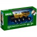 Могутній золотий локомотив на батарейках для залізниці BRIO 33630