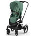 Коляска універсальна 3в1 Cybex Priam 4.0 Leaf Green/Chrome Black/Cloud T i-Size 510129-08/2 фото 3