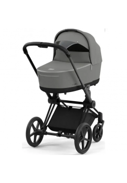 Коляска універсальна (люлька) Cybex Priam 4.0 Mirage Grey/Matt Black 523000809/1-1