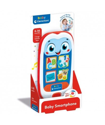 Телефон Clementoni Baby Smartphone 17912 Телефон Clementoni Baby Smartphone 17912