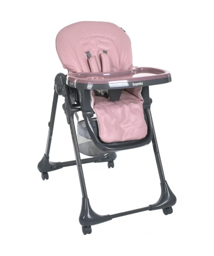 Стільчик для годування Bambi M 3233L-G Pink