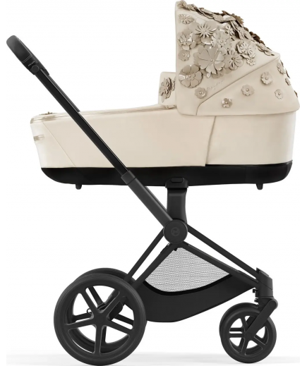 Коляска універсальна (люлька) Cybex Priam 4.0 Simply Flowers Beige/Matt Black 522000935/1