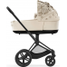 Коляска універсальна (люлька) Cybex Priam 4.0 Simply Flowers Beige/Matt Black 522000935/1