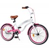 Велосипед 2-х колісний Tilly CRUISER 20" T-22036 white+crimson