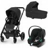 Коляска універсальна 3в1 Cybex Balios S BLK 5220053631 Moon Black